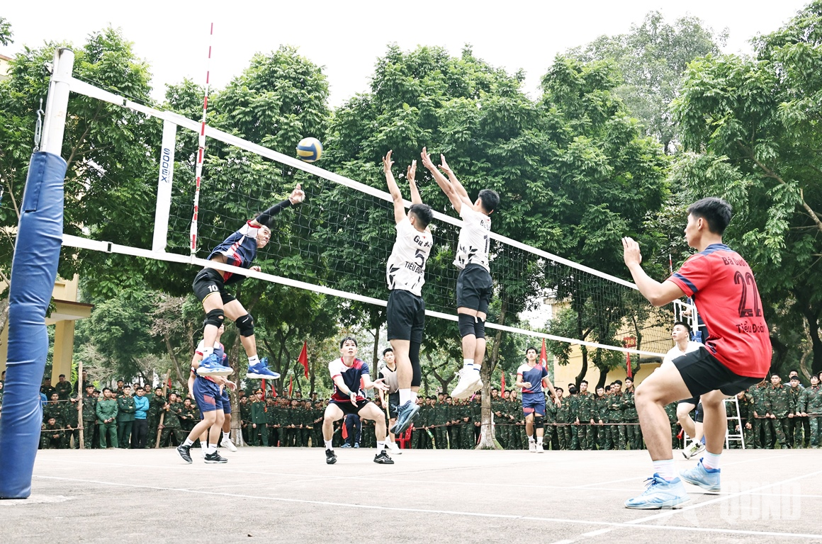 Trường Sĩ quan Lục quân 1: Sôi nổi hoạt động chào mừng 81 năm Ngày thành lập Quân đội nhân dân Việt Nam